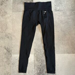 Gymshark Vital Seamless Leggings in Black Size S
